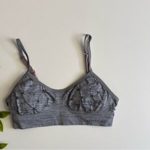 NWOT girls calvin klein gray bralette